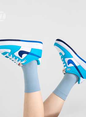 耐克/NIKE AIR FORCE 1 LV8 2 (GS) 白蓝运动鞋板鞋 DZ2660-100