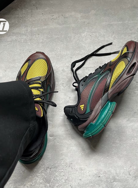 阿迪达斯Adidas FORMOTION ONE 棕色老爹鞋运动休闲跑步鞋 JQ9351