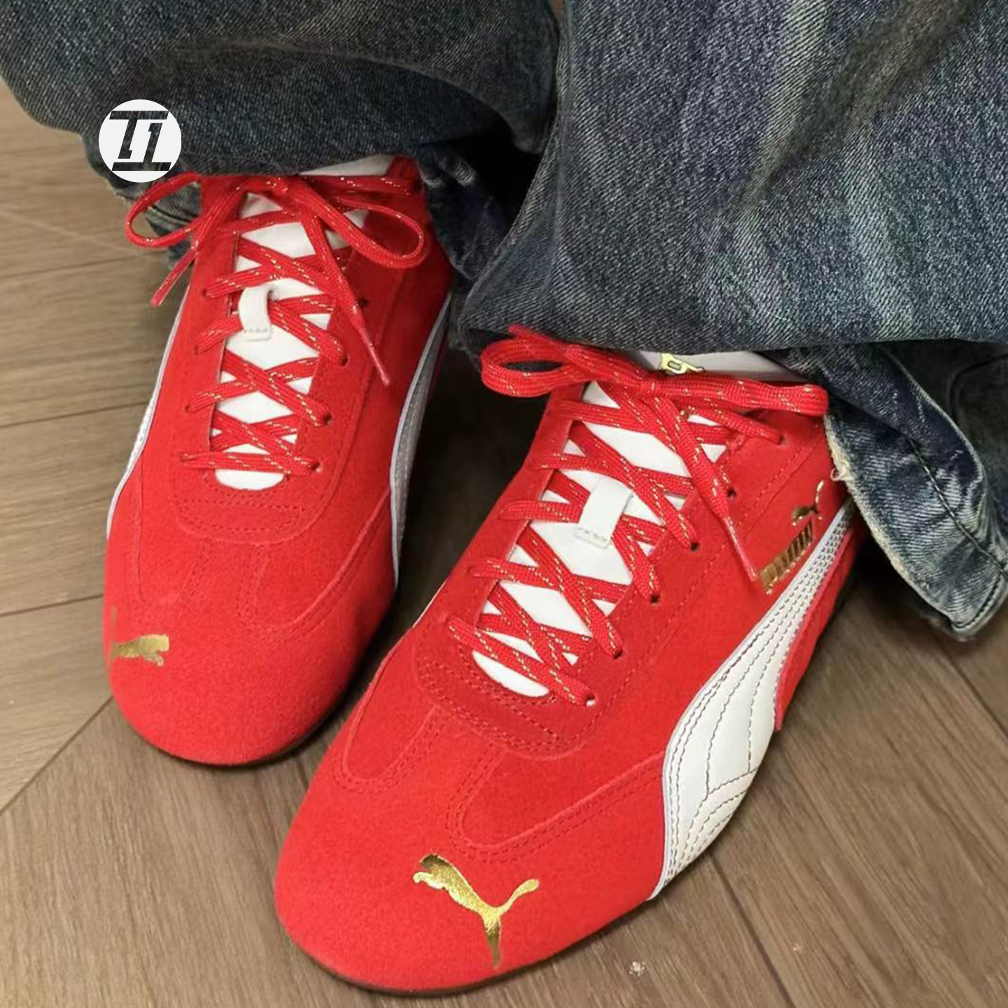 彪马PUMA SPEEDCAT CNY男女马年复古赛车风薄底休闲鞋 408848-01,运动鞋new,板鞋,淘宝优惠券,粉丝福利购,淘宝优惠卷