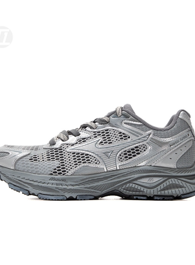 美津浓/MIZUNO RACER S野鸽灰银网面复古跑步鞋休闲鞋D1GH2235-24