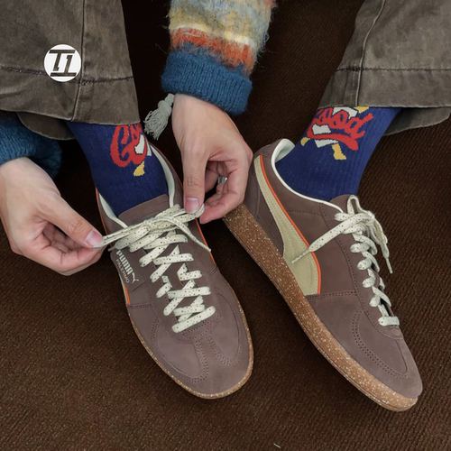 PumaPalermoPop低帮情侣鞋