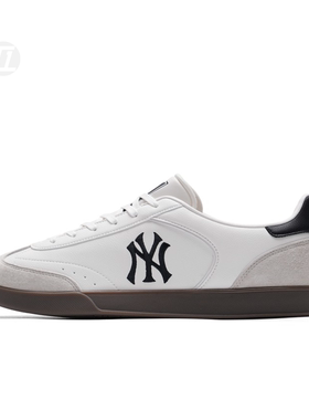 MLB 26年新款NY纽约扬基板鞋皮质复古休闲鞋运动鞋 3ASXCB16N
