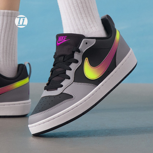 COURT IO6965 BOROUGH 低帮复古防滑百搭休闲板鞋 001 耐克NIKE