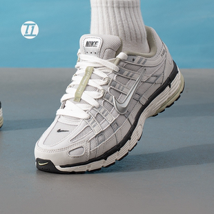 耐克Nike P-6000 男子黑灰复古老爹鞋跑步鞋轻便运动鞋HF0015-002