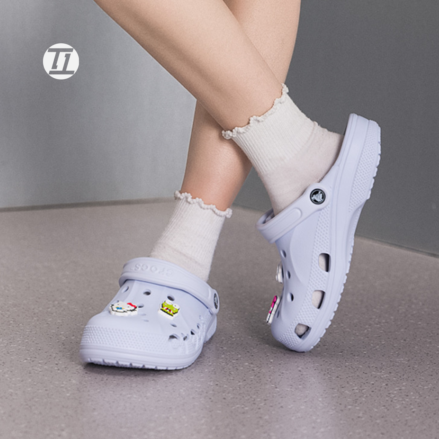 Crocs卡骆驰洞洞鞋檀健次同款黑色沙滩鞋女鞋凉鞋 10126-014-410