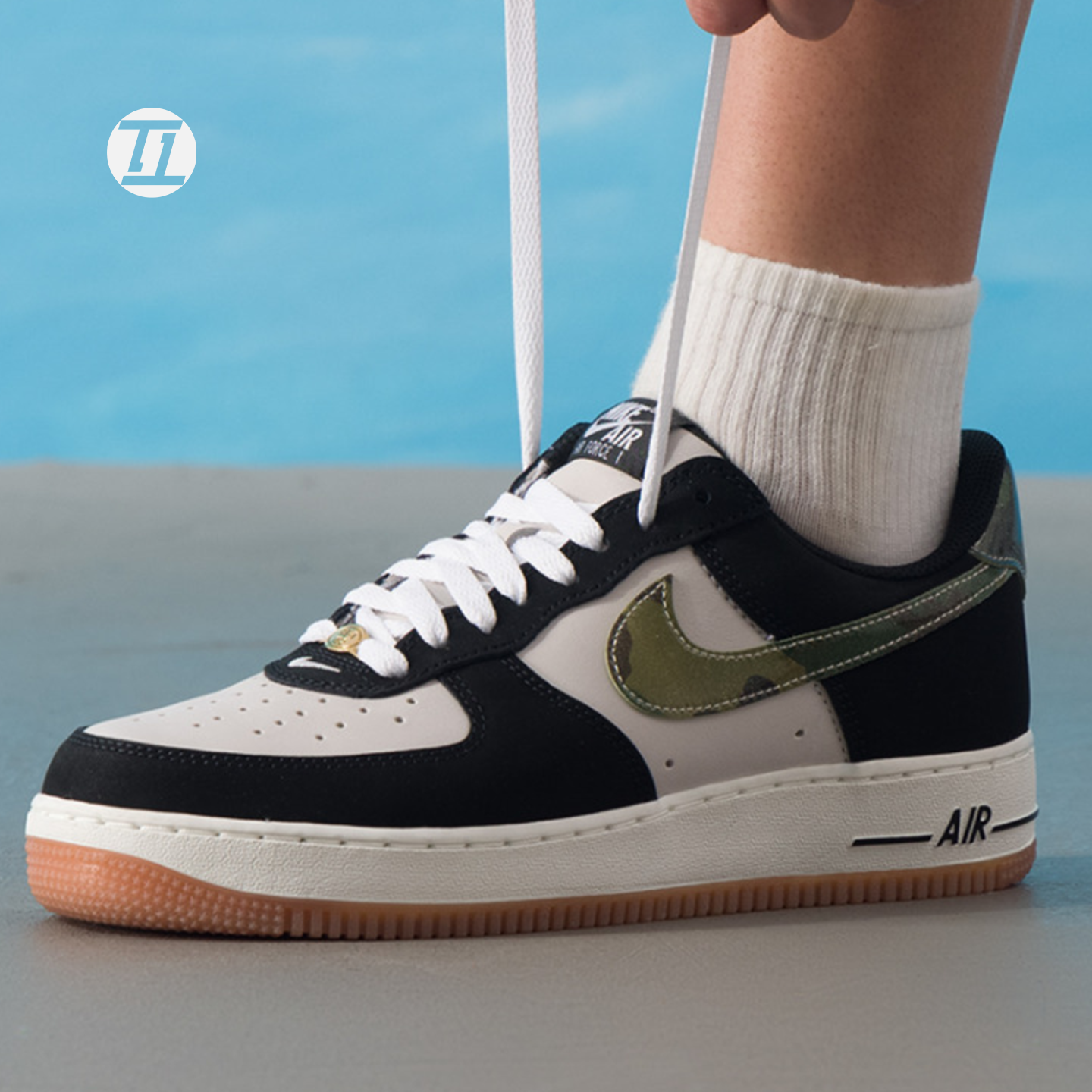 NikeAirForce1耐磨板鞋