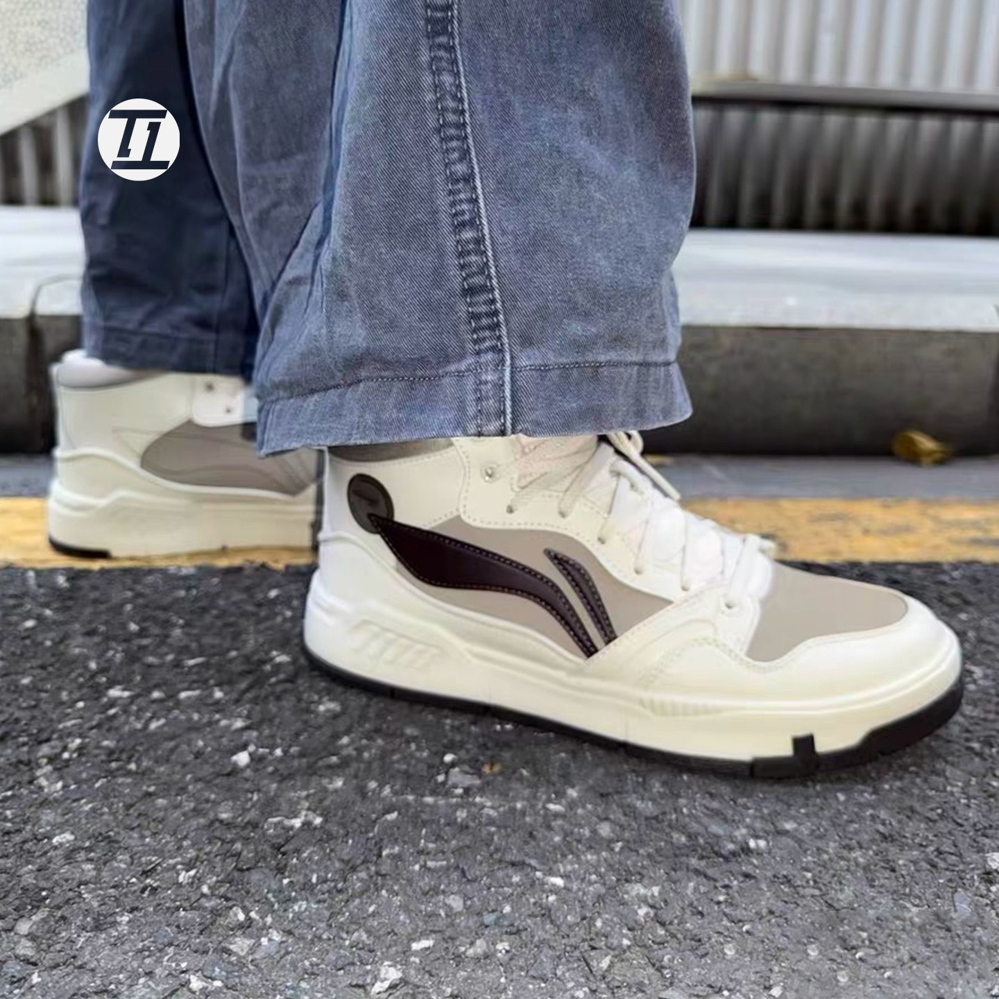 李宁Lining COMMON 80s MID男子中帮经典防滑运动休闲鞋AGCV407,运动鞋new,运动休闲鞋,淘宝优惠券,粉丝福利购,淘宝优惠卷