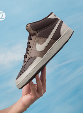耐克Nike COURT VISION MID中帮新款男子运动休闲鞋DN3577-200