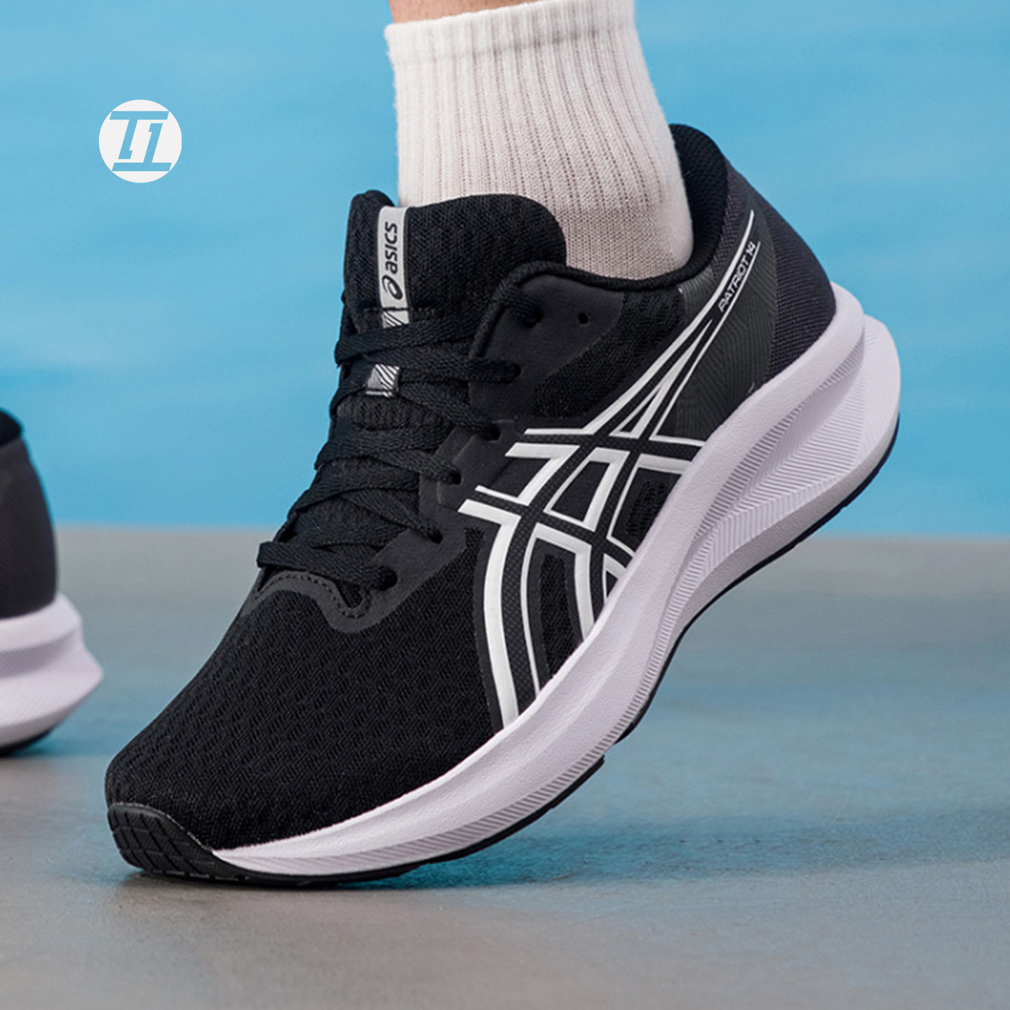 亚瑟士ASICS AHQ PATRIOT 14秋季新款男子缓震运动跑步鞋1011C050