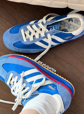 Adidas/三叶草 SL 72 德训鞋复古男女运动复古户外运动鞋 KK3643