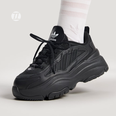 ADIDASOZGAIA黑色女款老爹鞋
