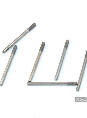 金刚石砂沙子磨头 圆柱形柄3毫米头3毫米4毫米（推荐）