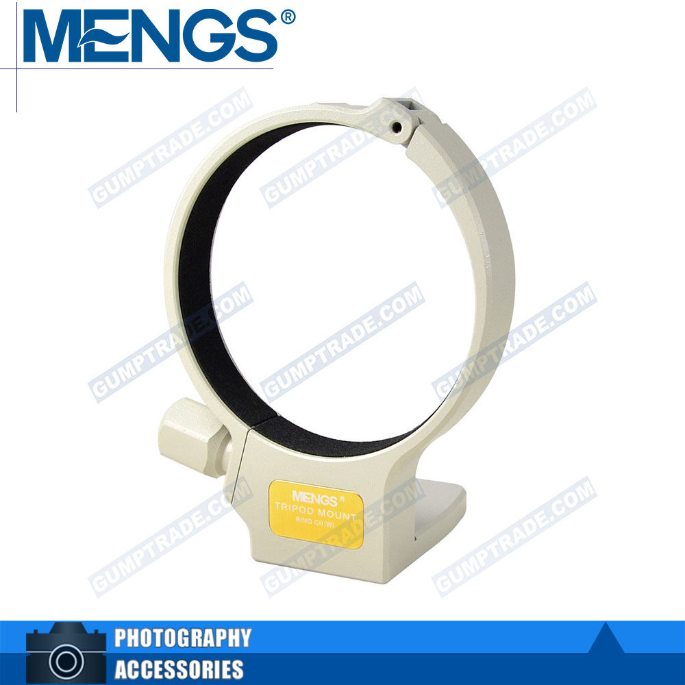 MENGS C II（W）胖白镜头支架脚架环适用佳能EF70-300mm f/4-5.6L