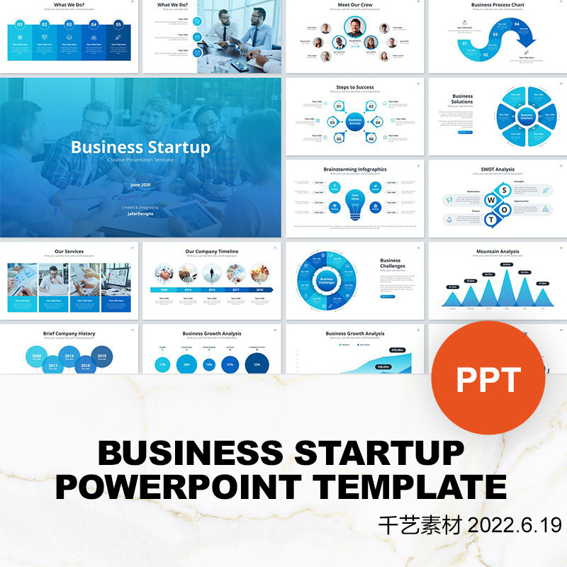 思维导图ppt模板流程组织结构关系图数据可视化图表百分比素材