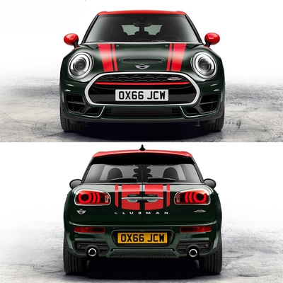 适用于迷你miniCLUBMAN车贴拉花F54车身门贴引擎机盖车尾装饰贴纸