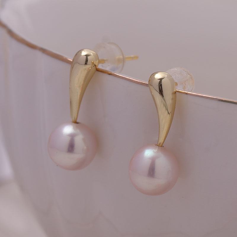 s925纯银手工diy制作耳钉