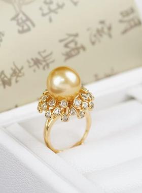 s925纯银戒指半成品空托