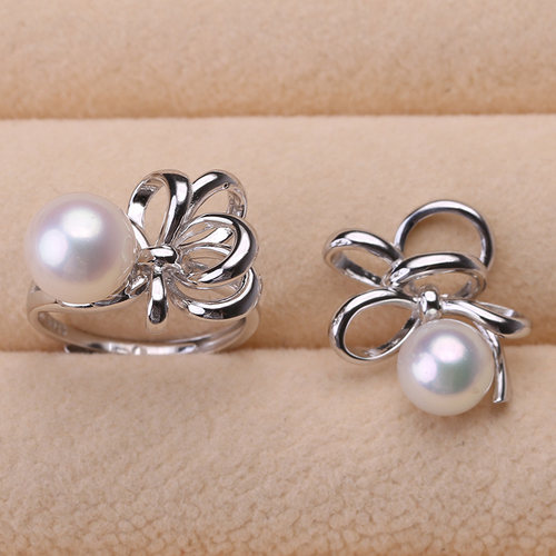 戒指吊坠两件套diy手工制作