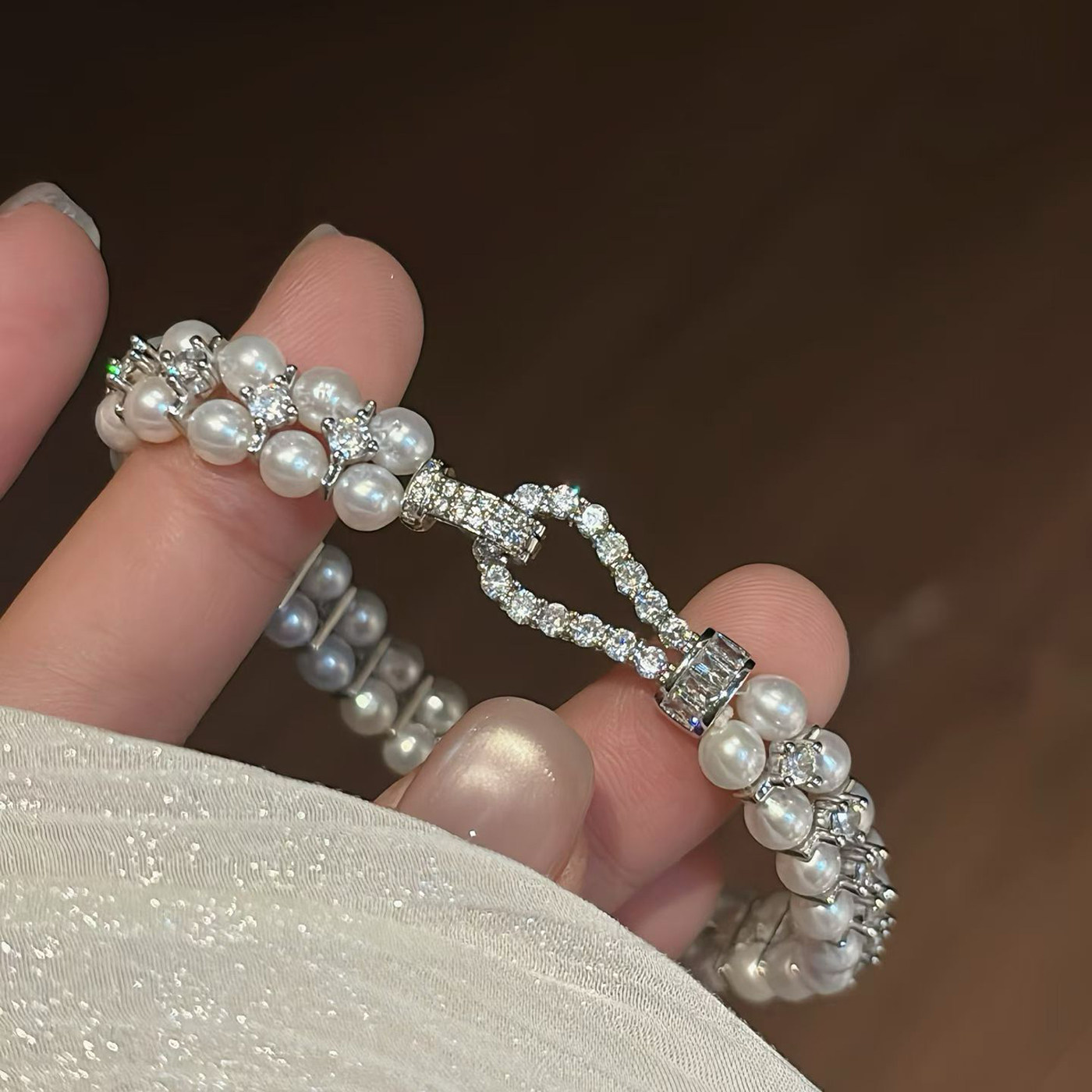 s925纯银时尚珍珠双排项链手链毛衣链 手工diy制作串珠饰品银扣,饰品/流行首饰/时尚饰品新,扣,淘宝优惠券,粉丝福利购,淘宝优惠卷