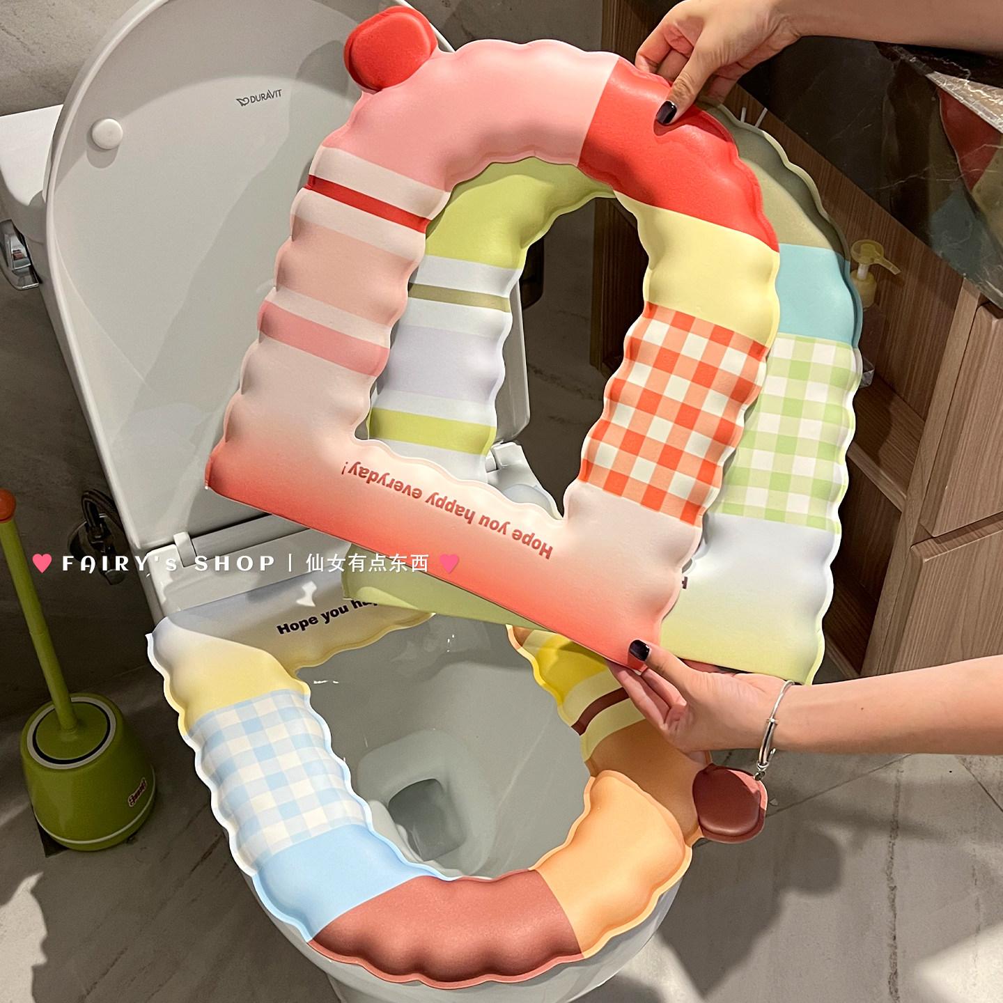 马桶坐垫四季通用2025年新款可爱防水加厚粘贴式免洗厕所马桶坐垫,家庭/个人清洁工具,马桶套/马桶座圈,淘宝优惠券,粉丝福利购,淘宝优惠卷