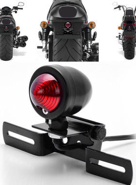 cg125gn125哈雷巡航后尾灯摩托车