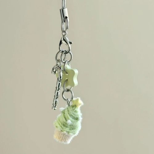 【纸杯圣诞树】ccd挂绳手作串珠自制少女心ins风手机链可爱咕挂链