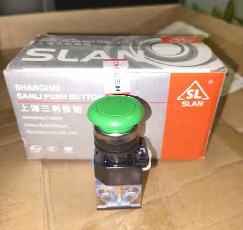 SLAN LAY39 SLA9B-SLA7-11M带灯按钮开关自复位24V220V上海三利