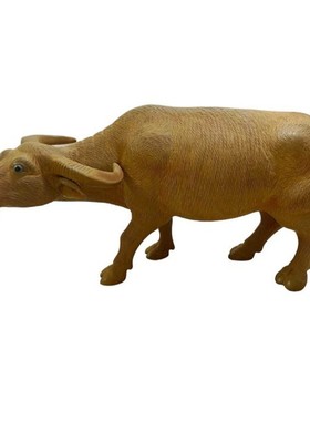 中式黄牛陶瓷吉祥摆件