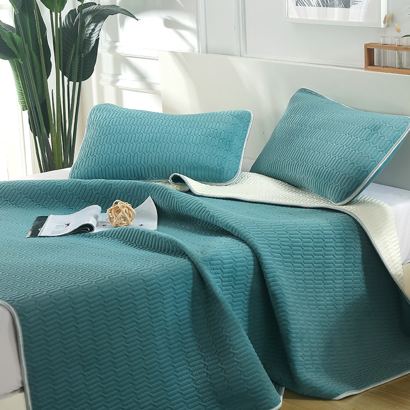 泰国PAPATYA乳胶暖垫床垫冬季三件套加绒床褥垫子加厚保暖婴儿绒