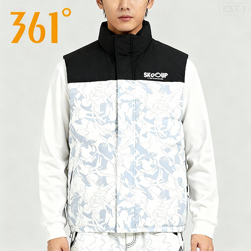 361羽绒马甲男装2025年冬季新款羽绒马甲保暖运动外套男552441402
