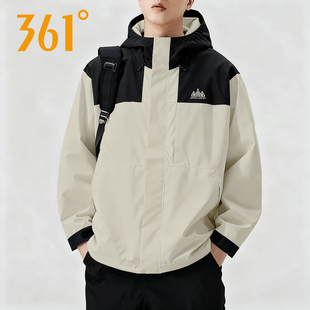 361外套2025冬季新款男子三合一绒里外套常规舒适上衣男552543605