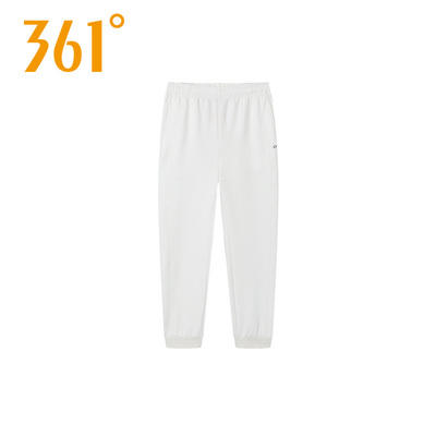 361度运动裤春季针织长裤弹力舒适休闲裤束脚九分裤562534006B