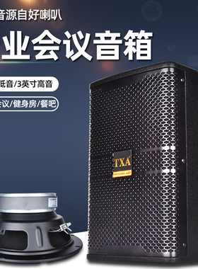 TXA专业音响8寸10寸12寸家用KTV酒吧舞台演出会议音箱