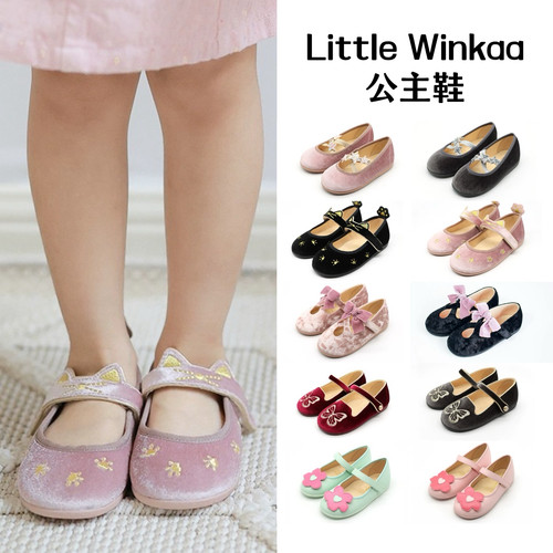 littlewinkaa春夏女童皮鞋公主