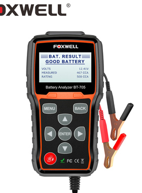 Foxwell BT705 12V 24V Car Battery Tester System Diagnostic