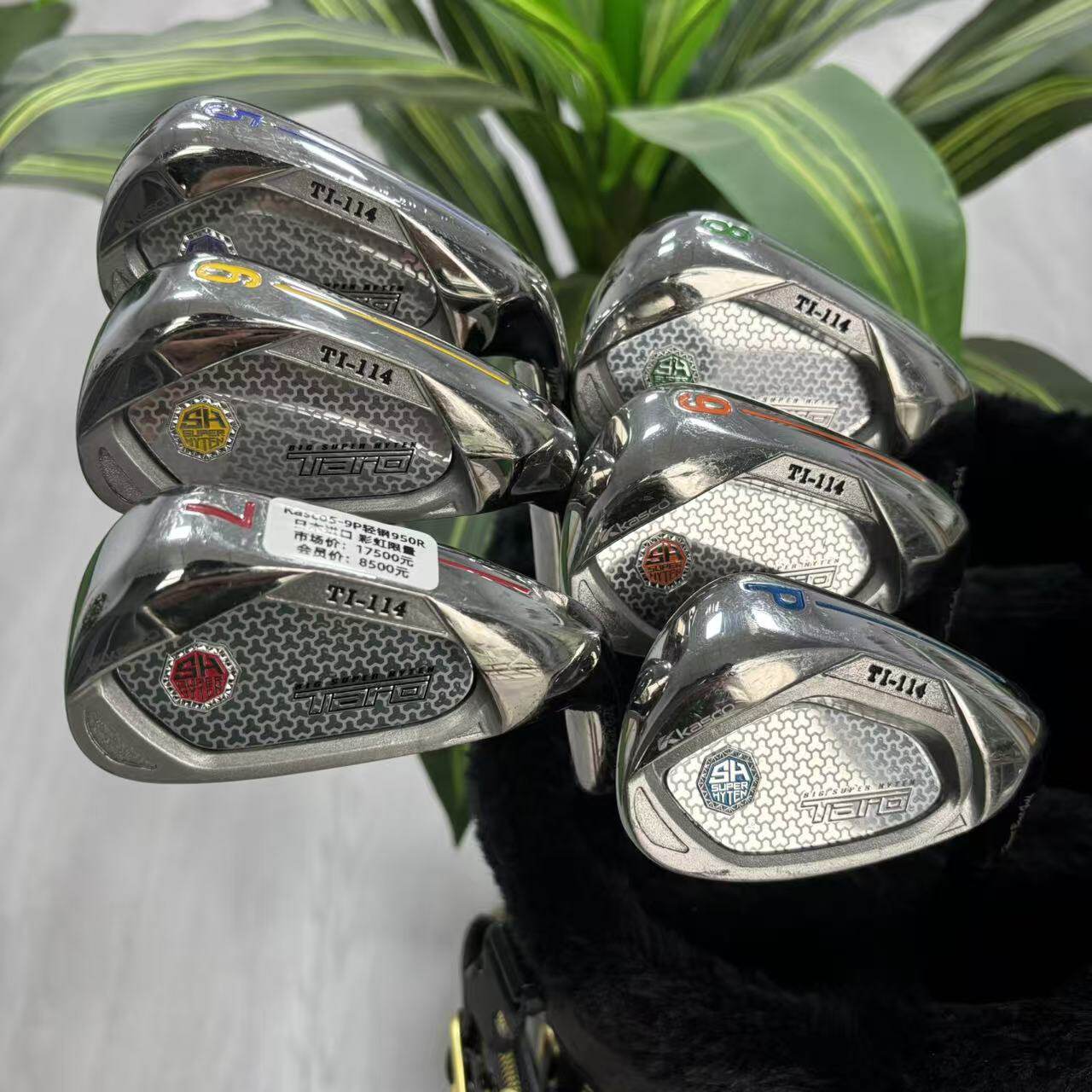 高尔夫球杆 二手KASCO限量款铁杆组钢950R 日本进口 5-9号铁P杆