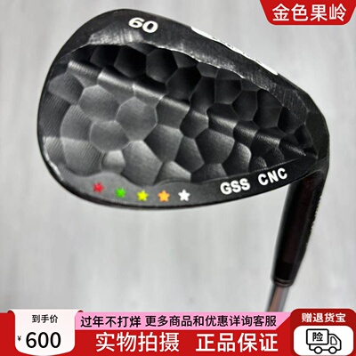 高尔夫球杆 二手7成新TEARDROP钛神高尔夫男士60度挖起杆专业切杆
