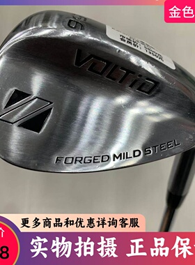 高尔夫球杆正品85成新Katana男士挖起杆56度钢85R VOLTIO切杆沙杆