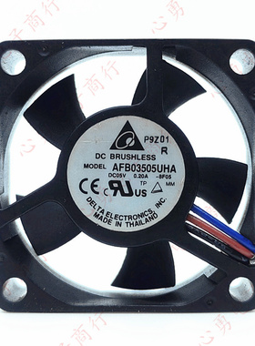 台达 AFB03505UHA 5V 0.2A 3510 3.5cm 3线 电源  硬盘 散热风扇