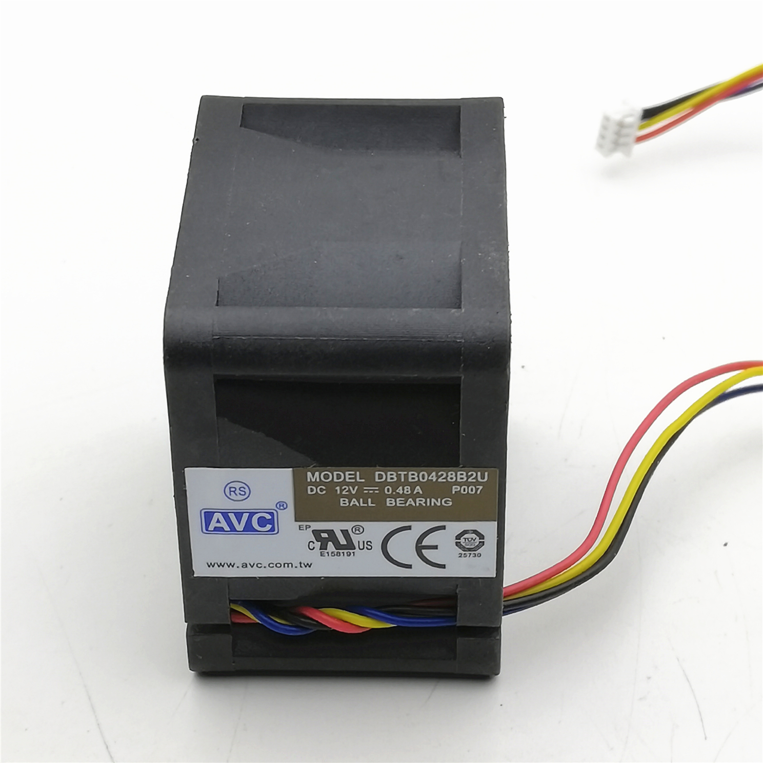 原装 AVC DBTB0428B2U P007 12V 0.48A 4CM 4028 服务器 散热风扇