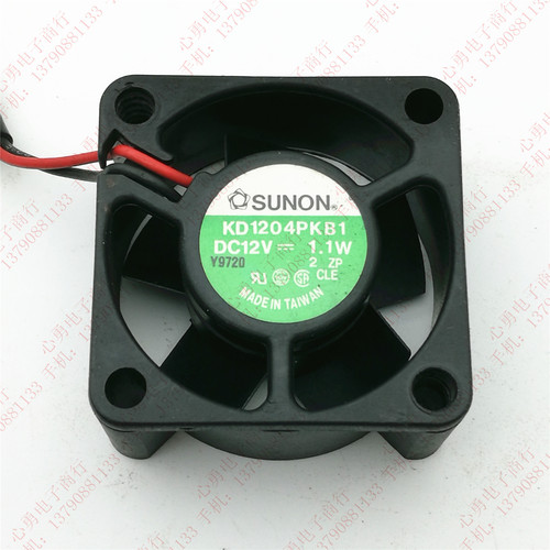 原装 SUNON KD1204PKB1 4020 12V 1.1W 4CM 电源 南北桥 散热风扇