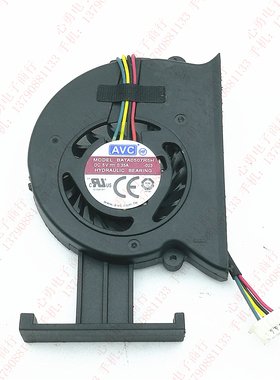 原装AVC BATA0507R5H 5V 0.35A 4线 笔记本CPU风扇 S/N:2J10514DC