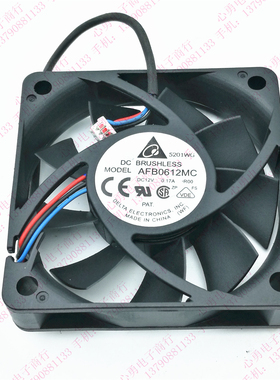 原装  AFB0612MC -ROO 12V 0.17A 6015 3线 投影机散热风扇