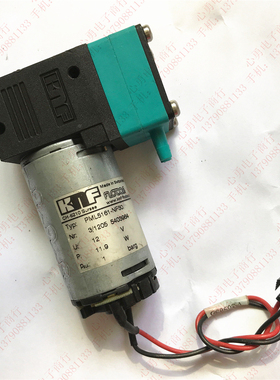 原装正品瑞士 KNFPML5161-NF30 12V 微型直流真空泵隔膜液生化泵
