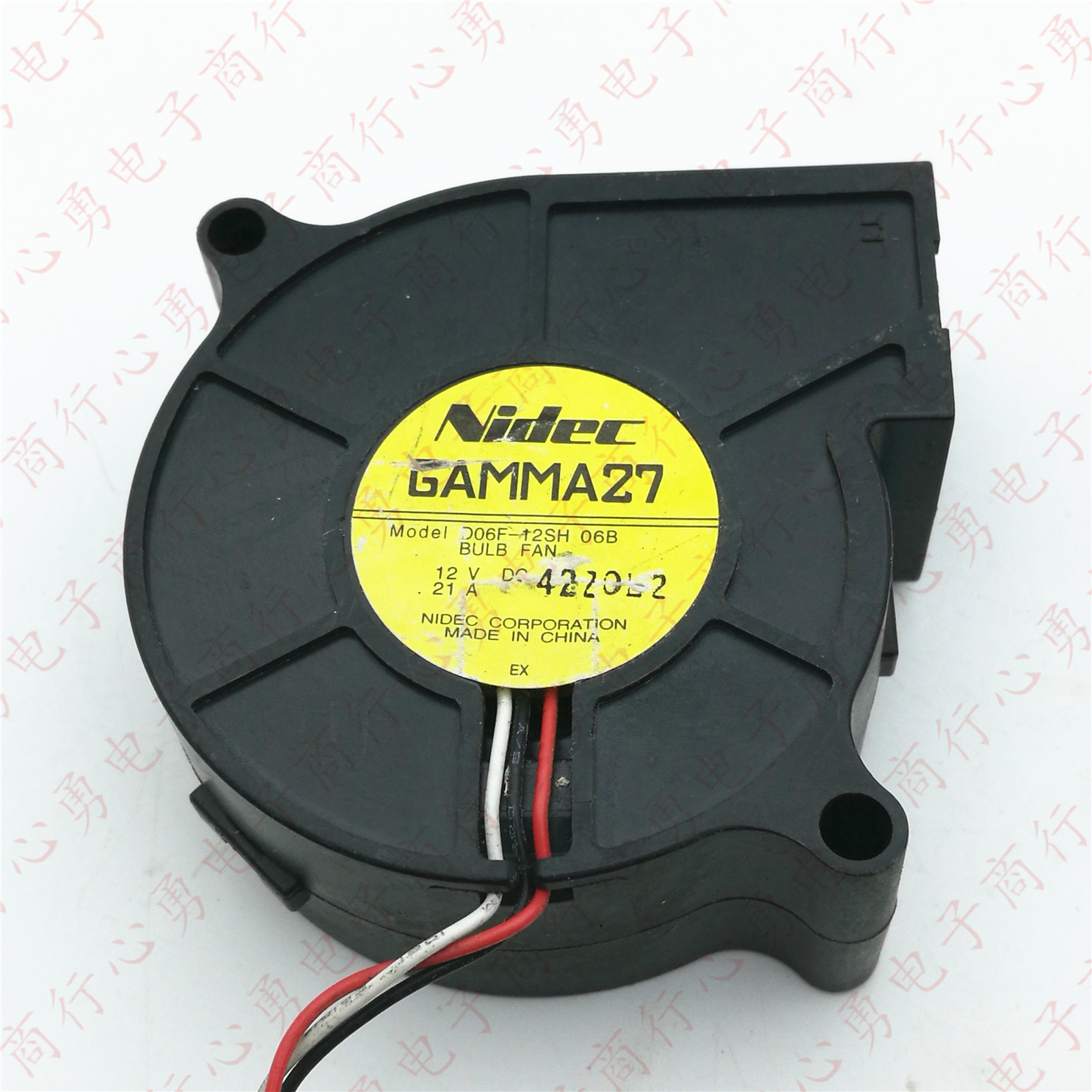 原装 NIDEC D06F-12SH 06B 12V 0.21A 6025 6cm 投影机散热风扇