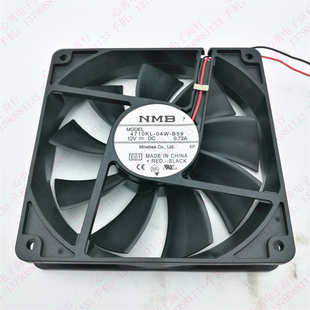 04W B59 12CM NMB 2线机箱散热风扇 0.72A 4710KL 12V 原装 12025