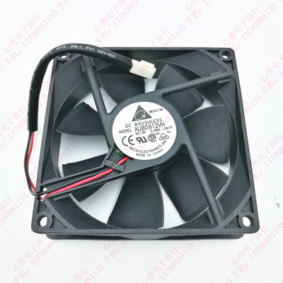 原装台达 AUB0912VH 12V 0.60A 9025 9CM 2线 大风量电源散热风机