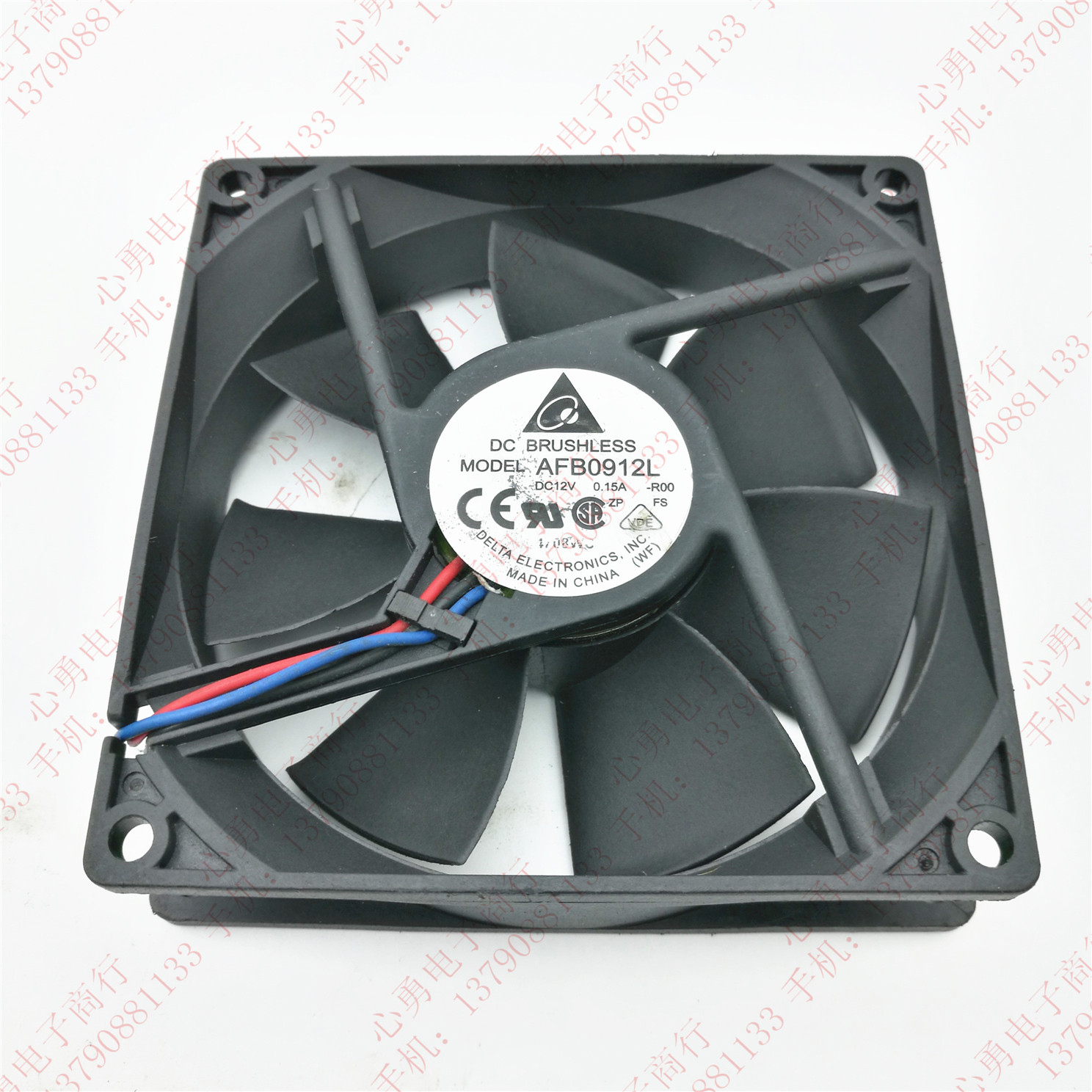 原装 台达 AFB0912L 12V 0.15A 9CM 9025 机箱 电源 设备散热风扇