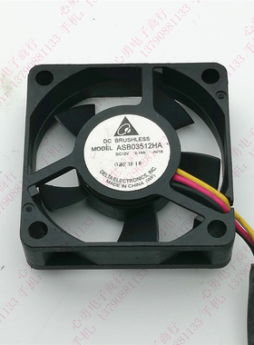 原装  ASB03512HA 12V 0.14A -AV18 3510 3.5CM 3线散热风扇