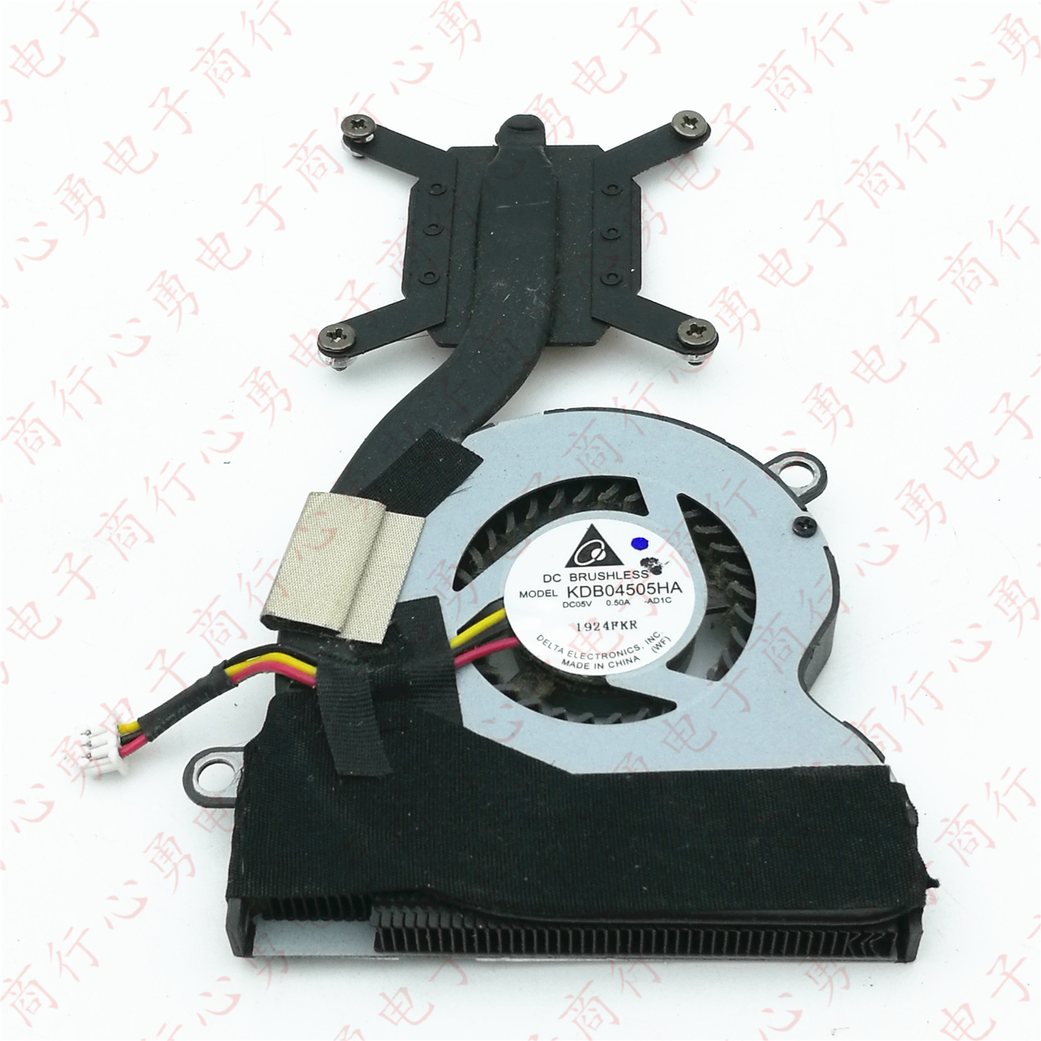 KDB04505HA -AD1C 5V 0.50A 笔记本CPU风扇 散热器 模组铜管